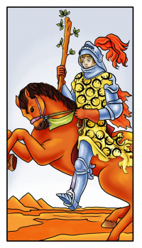 Рыцарь жезлов - Значение карт таро